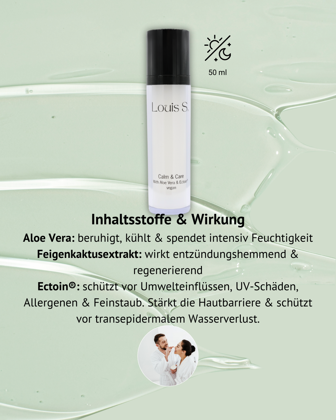 Calm & Care With Aloe Vera & Ectoin® -vegan – Bild 5