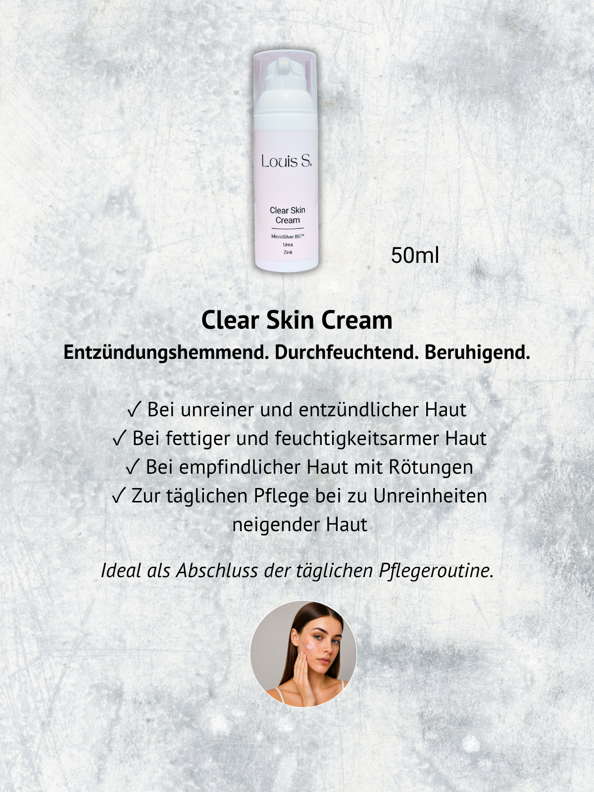 Clear Skin Cream -vegan – Bild 6